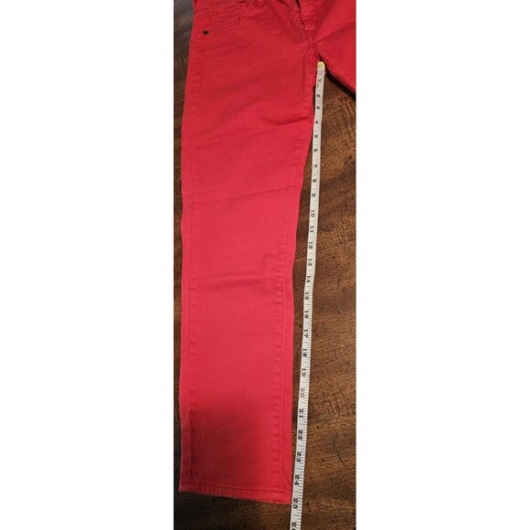 Lucky Brand Women's Charlie Capri Red Jeans Size 10/30 - Picture 13 of 13
